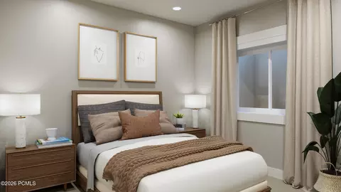 Bedroom - 11537 N Deepwater Dr #HH, Hideout, UT 84036 photo 5 of 8
