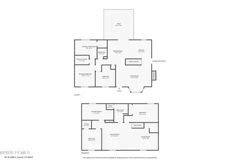 Floorplan - 781 W 3000 South S, Daniel, UT 84032 photo 3 of 3