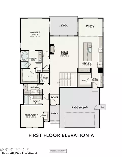 Floorplan - 411 E Kayak Dr, Hideout, UT 84036 photo 1 of 2
