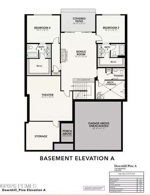 Floorplan - 411 E Kayak Dr, Hideout, UT 84036 photo 2 of 2
