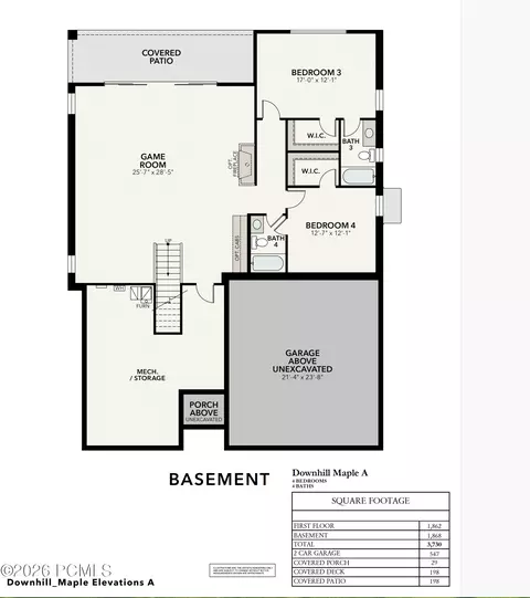 Floorplan - 512 E Kayak Dr, Hideout, UT 84036 photo 2 of 2