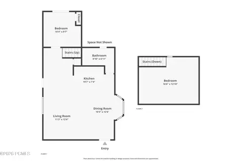 Floorplan - 5440 E Weber Ln, Oakley, UT 84055 photo 1 of 1