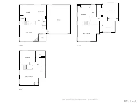 Floorplan - 19642 E 42nd Ave, Denver, CO 80249 photo 3 of 3