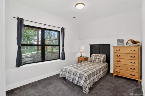 Bedroom - 11049 Schweigert Ave, Conifer, CO 80433 photo 7 of 8