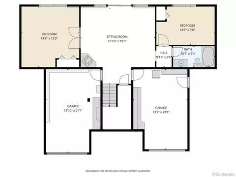 Floorplan - 11049 Schweigert Ave, Conifer, CO 80433 photo 2 of 3
