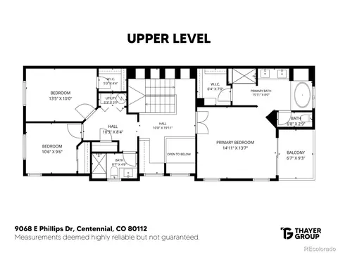 Floorplan - 9068 E Phillips Dr, Englewood, CO 80112 photo 2 of 2
