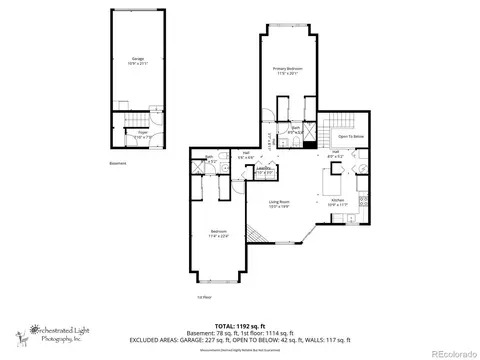 Floorplan - 12513 E Pacific Cir #D, Aurora, CO 80014 photo 2 of 3