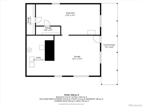 Floorplan - 168 Juniper Ln, Bailey, CO 80421 photo 2 of 3