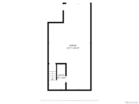 Floorplan - 8182 E 29th Ave, Denver, CO 80238 photo 2 of 4