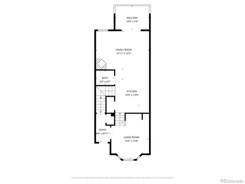 Floorplan - 8182 E 29th Ave, Denver, CO 80238 photo 1 of 4