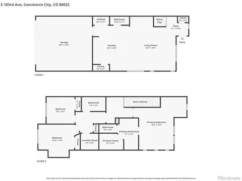 Floorplan - 18023 E 103rd Ave, Commerce City, CO 80022 photo 1 of 1