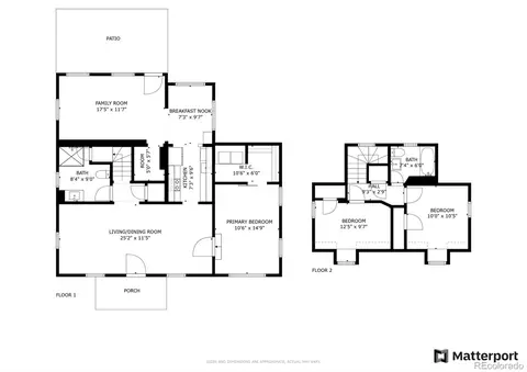 Floorplan - 4926 Tejon St, Denver, CO 80221 photo 1 of 1