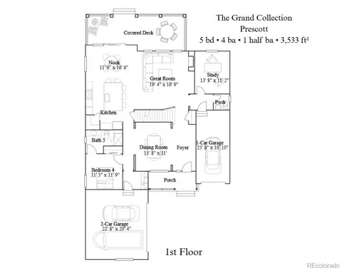 Floorplan - 24744 E Kettle Ct, Aurora, CO 80016 photo 2 of 2