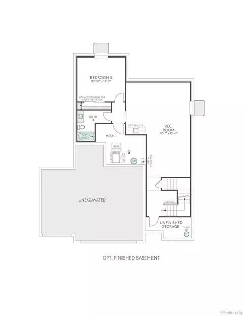 Floorplan - 24542 E 34th Ave, Aurora, CO 80019 photo 8 of 11