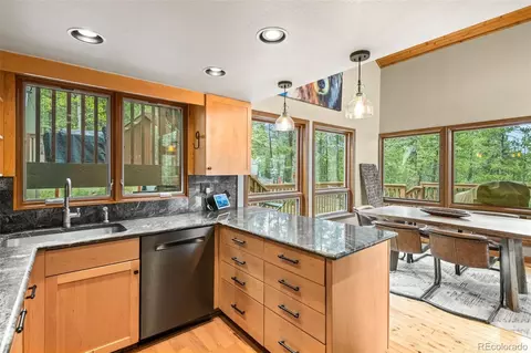 Kitchen - 9471 S Warhawk Rd, Conifer, CO 80433 photo 3 of 3