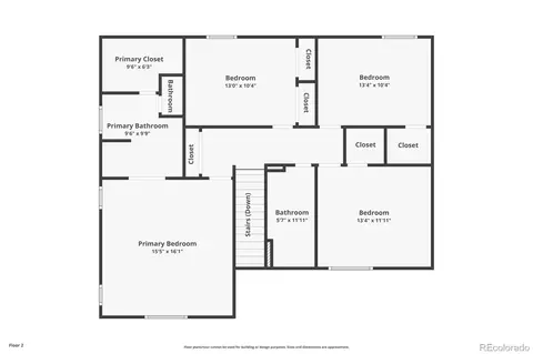 Floorplan - 16273 Windsor Creek Dr, Monument, CO 80132 photo 2 of 3
