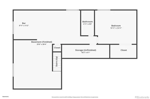 Floorplan - 16273 Windsor Creek Dr, Monument, CO 80132 photo 3 of 3