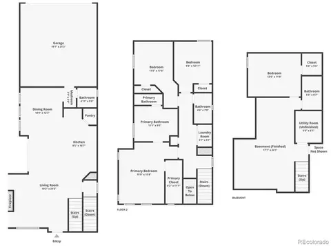Floorplan - 10350 E 57th Pl, Denver, CO 80238 photo 1 of 1