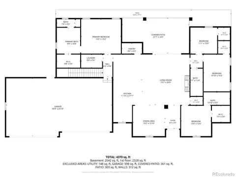 Floorplan - 30235 E 161st Ave, Brighton, CO 80603 photo 2 of 3