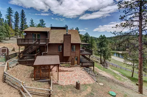 Exterior - 497 Woodside Dr, Pine, CO 80470 photo 9 of 10