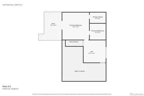 Floorplan - 497 Woodside Dr, Pine, CO 80470 photo 1 of 3