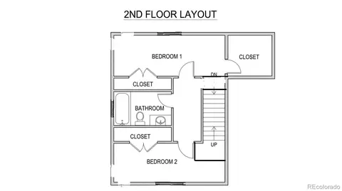 Floorplan - 12056 E 25th Ave, Aurora, CO 80010 photo 1 of 2