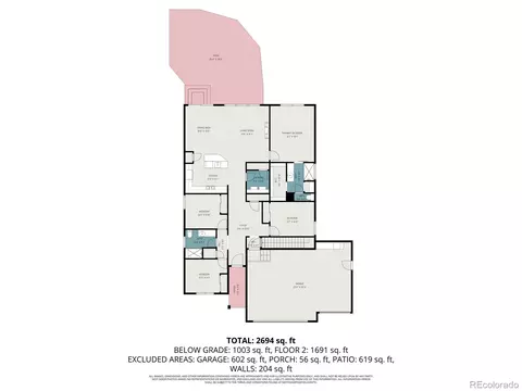 Floorplan - 19170 E Pacific Pl, Aurora, CO 80013 photo 1 of 3