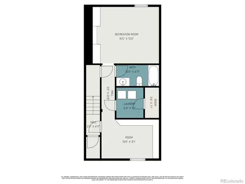 Floorplan - 5787 E 9th Ave, Denver, CO 80220 photo 3 of 3