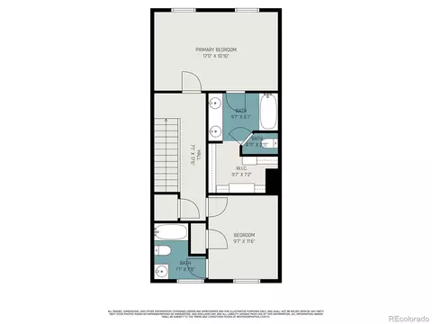 Floorplan - 5787 E 9th Ave, Denver, CO 80220 photo 2 of 3