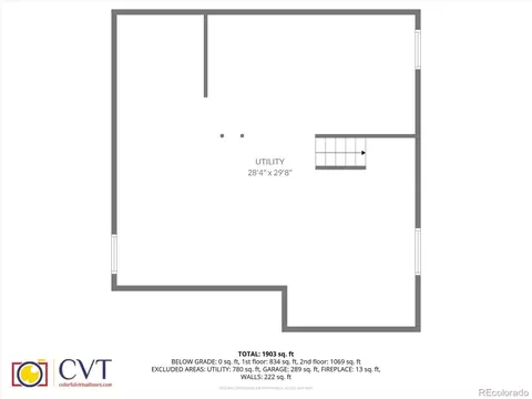 Floorplan - 7821 E Archer Pl, Denver, CO 80230 photo 4 of 4
