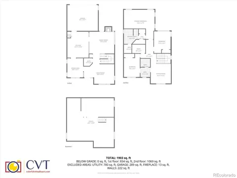 Floorplan - 7821 E Archer Pl, Denver, CO 80230 photo 1 of 4