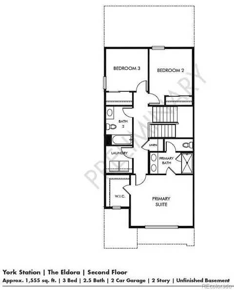 Floorplan - 2232 E 164th Ave, Thornton, CO 80602 photo 2 of 3