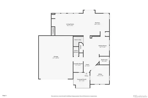 Floorplan - 25295 E Park Crescent Dr, Aurora, CO 80016 photo 1 of 3