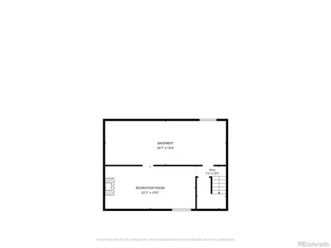 Floorplan - 6482 S Valley Dr, Morrison, CO 80465 photo 1 of 3