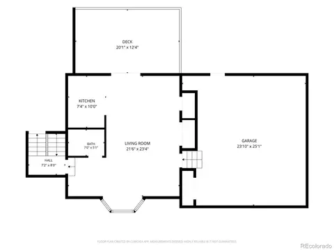 Floorplan - 6482 S Valley Dr, Morrison, CO 80465 photo 2 of 3
