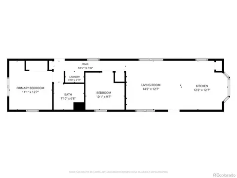 Floorplan - 820 6th St, Hugo, CO 80821 photo 1 of 1