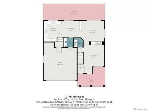 Floorplan - 2390 E 127th Ave, Thornton, CO 80241 photo 1 of 2