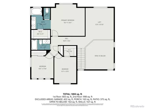 Floorplan - 2390 E 127th Ave, Thornton, CO 80241 photo 2 of 2