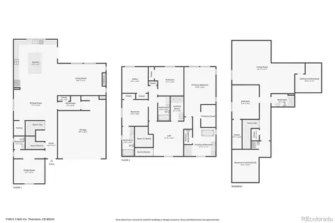 Floorplan - 7105 E 116th Cir, Denver, CO 80233 photo 4 of 4