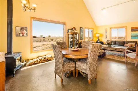 Dining - 1174 Golden Eagle Trl, Crestone, CO 81131 photo 3 of 3