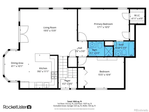 Floorplan - 76 Highlands Dr, Bailey, CO 80421 photo 3 of 3