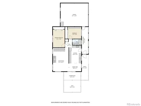 Floorplan - 25807 Snyder Ave, Conifer, CO 80433 photo 2 of 3