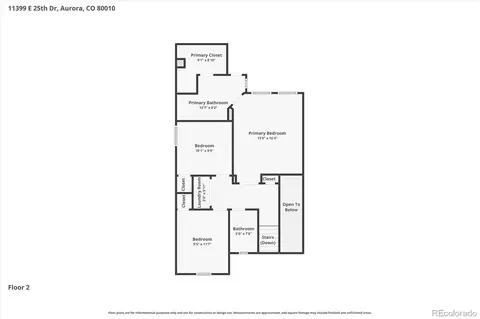 Floorplan - 11399 E 25th Dr, Aurora, CO 80010 photo 3 of 3