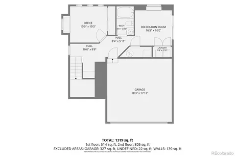 Floorplan - 18040 E 106th Ave, Commerce City, CO 80022 photo 1 of 6