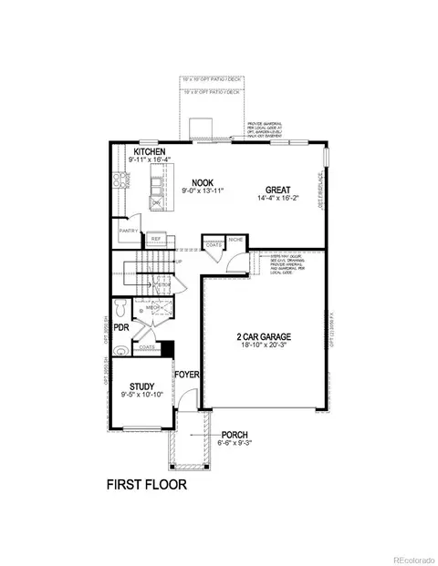 Floorplan - 8346 E 135th Ct, Thornton, CO 80602 photo 1 of 2