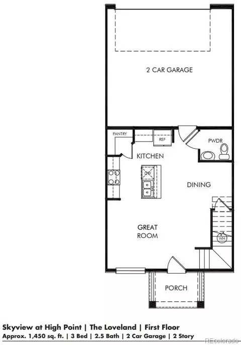 Floorplan - 21256 E 65th Dr, Aurora, CO 80019 photo 1 of 2