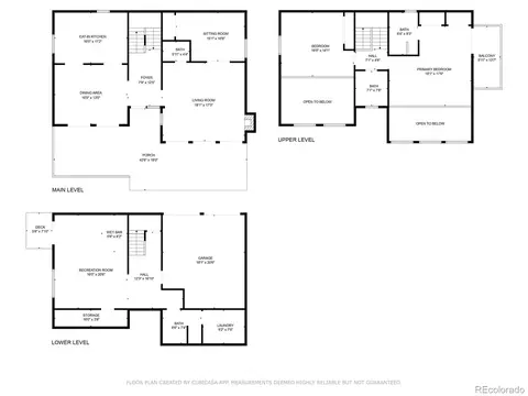 Floorplan - 25257 Snyder Ave, Conifer, CO 80433 photo 1 of 1