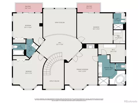 Floorplan - 1150 S County Road 121, Bennett, CO 80102 photo 2 of 3