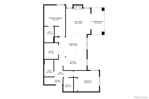 Floorplan - 40 Springview Ln #B102, Fraser, CO 80442 photo 1 of 1