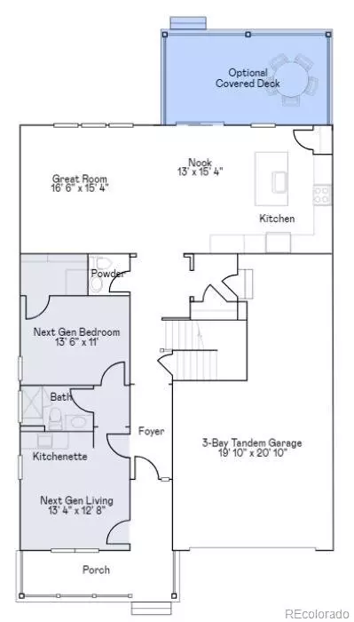 Floorplan - 24741 E Baltic Pl, Aurora, CO 80018 photo 1 of 2